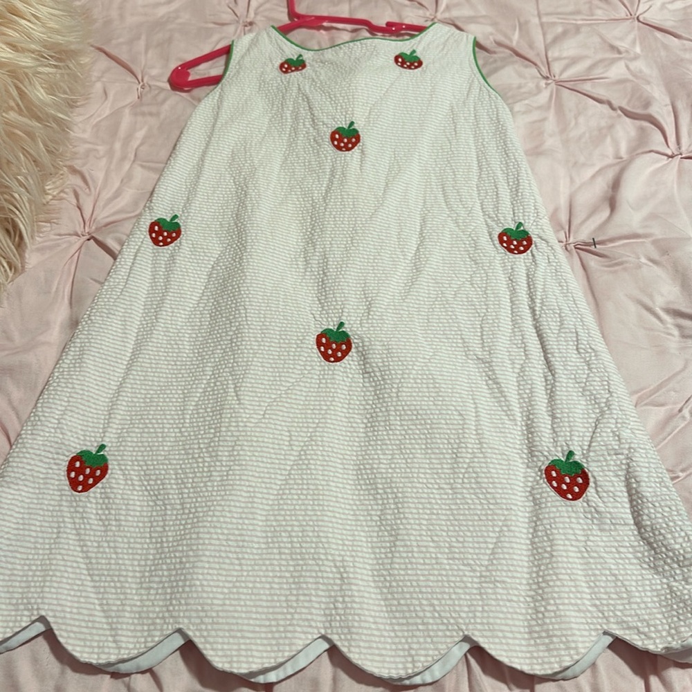 Little English Strawberry Dress